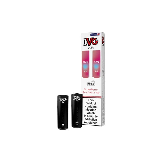 20mg IVG Air Prefilled Pods 2ml 1200 Puffs - 2 Pcs