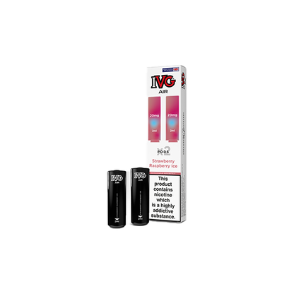 20mg IVG Air Prefilled Pods 2ml 1200 Puffs - 2 Pcs