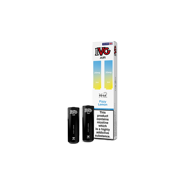 20mg IVG Air Prefilled Pods 2ml 1200 Puffs - 2 Pcs
