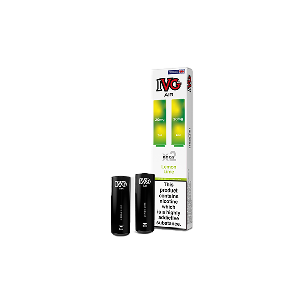 20mg IVG Air Prefilled Pods 2ml 1200 Puffs - 2 Pcs
