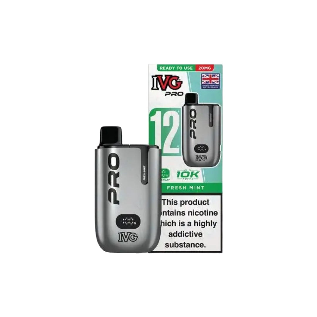 20mg IVG Pro 12 Prefilled Pod Vape Kit 10000 Puffs