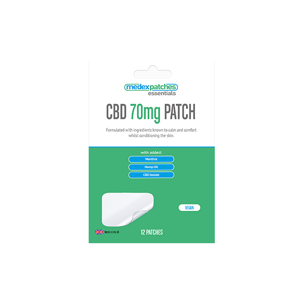 Medex Essentials 70mg CBD Patches - 12 Patches