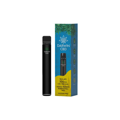 300mg Darwin CBD Prefilled Pod Vape Kit 600 Puffs