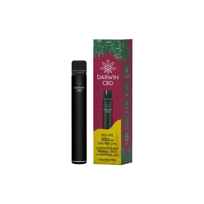 300mg Darwin CBD Prefilled Pod Vape Kit 600 Puffs