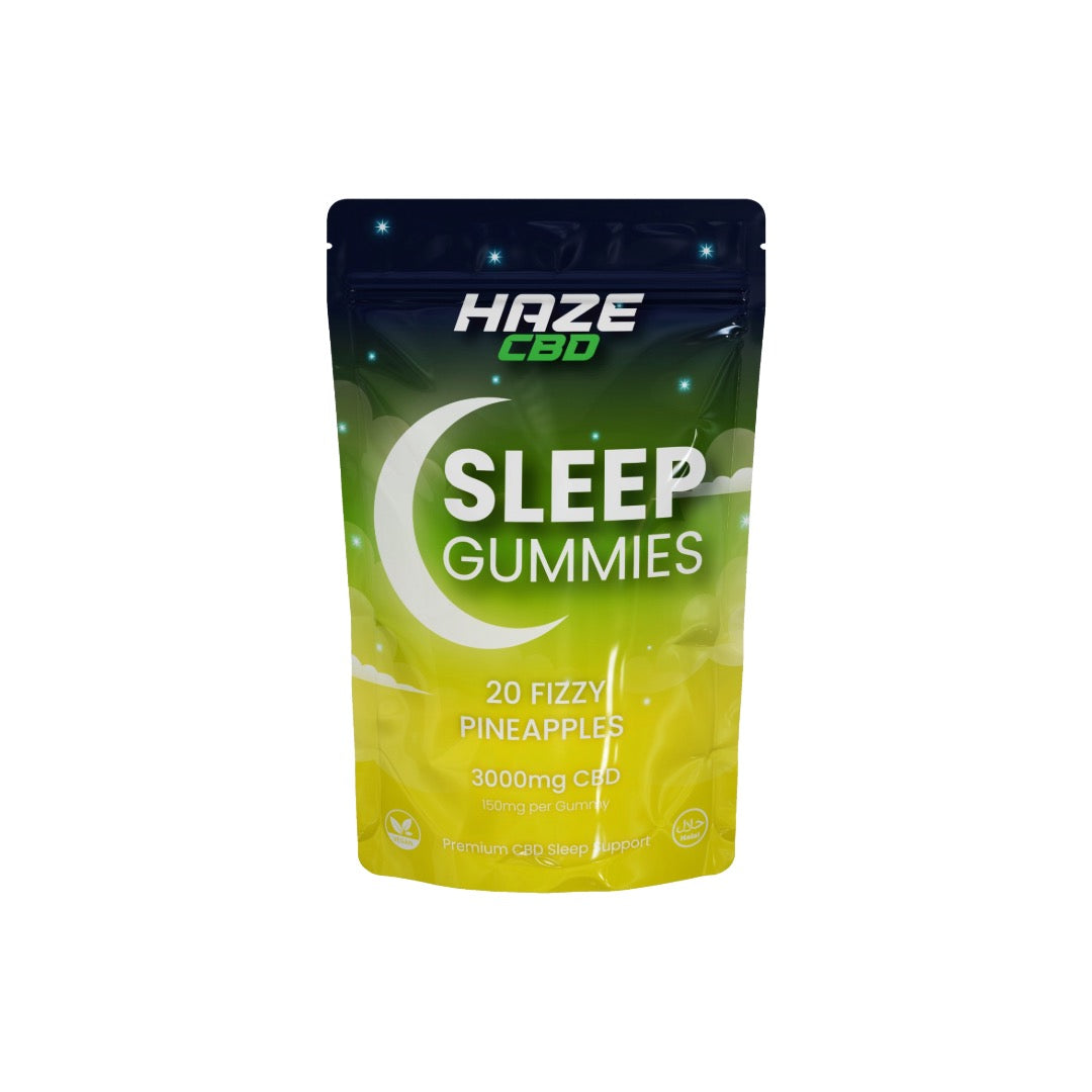 3000mg Haze CBD Sleep Night Gummies - 20 Pcs