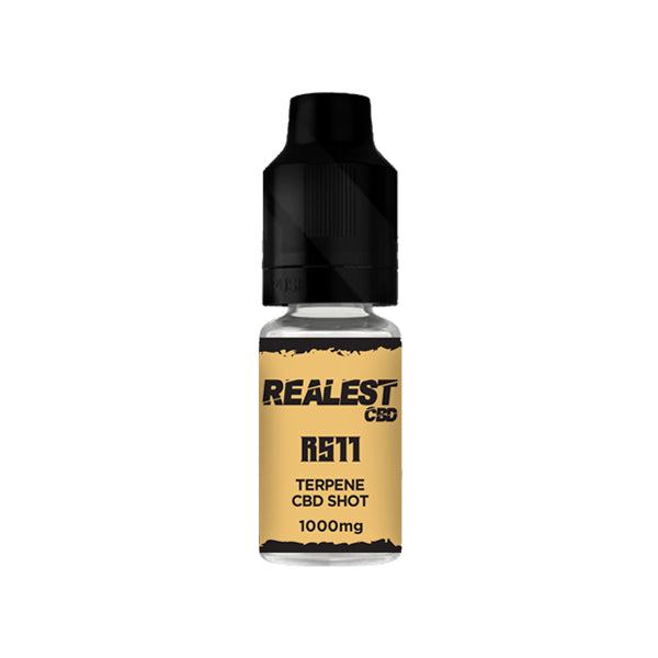 Realest CBD 1000mg Terpene Infused CBD Booster Shot 10ml