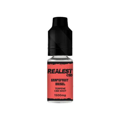 Realest CBD 1500mg Terpene Infused CBD Booster Shot 10ml
