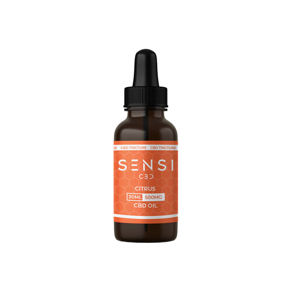 Sensi CBD 500mg CBD Broad-Spectrum Tincture Oil 30ml
