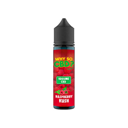 Why So CBD? 1000mg Full Spectrum CBD E-liquid 60ml