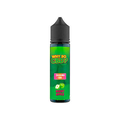 Why So CBD? 2000mg Full Spectrum CBD E-liquid 60ml