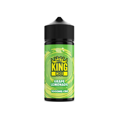 King CBD 1000mg CBD E-liquid 120ml (80VG/20PG)