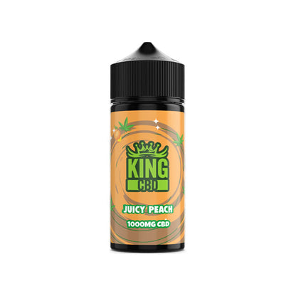 King CBD 1000mg CBD E-liquid 120ml (80VG/20PG)