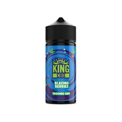 King CBD 1000mg CBD E-liquid 120ml (80VG/20PG)
