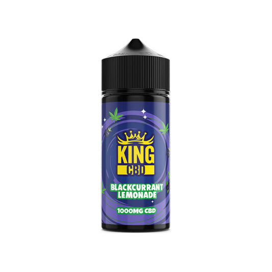 King CBD 1000mg CBD E-liquid 120ml (80VG/20PG)