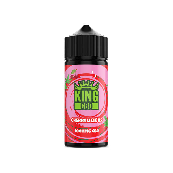 King CBD 1000mg CBD E-liquid 120ml (80VG/20PG)