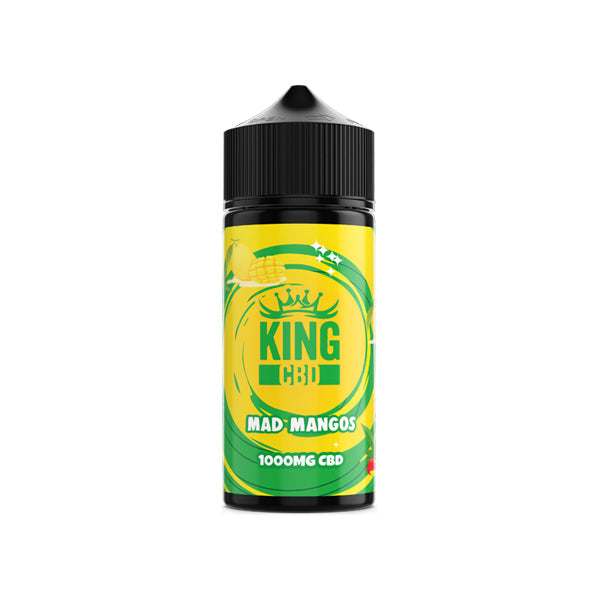 King CBD 1000mg CBD E-liquid 120ml (80VG/20PG)
