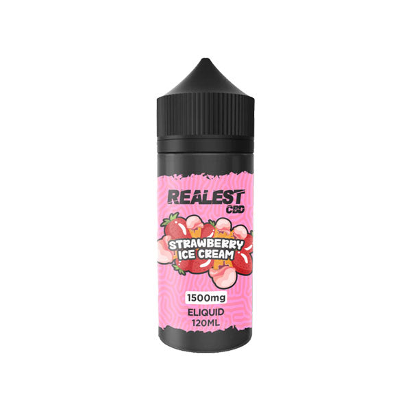 Realest CBD 1500mg Broad Spectrum CBD E-Liquid 120ml