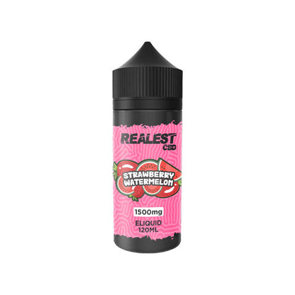Realest CBD 1500mg Broad Spectrum CBD E-Liquid 120ml