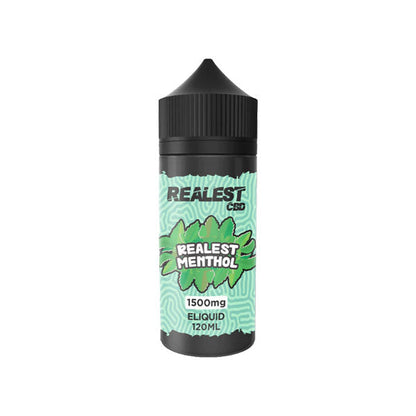 Realest CBD 1500mg Broad Spectrum CBD E-Liquid 120ml