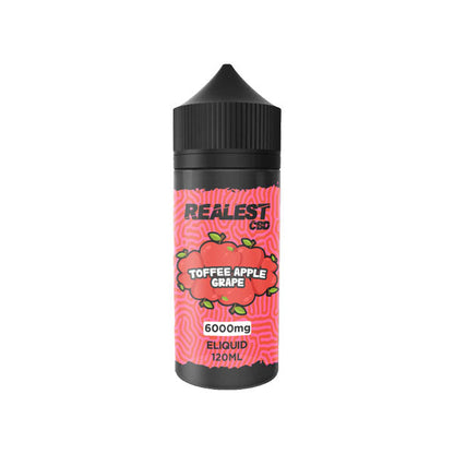 Realest CBD 6000mg Broad Spectrum CBD E-Liquid 120ml