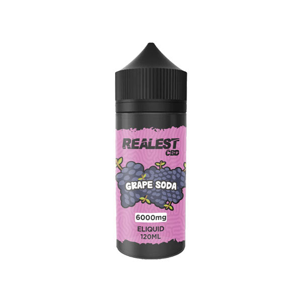 Realest CBD 6000mg Broad Spectrum CBD E-Liquid 120ml