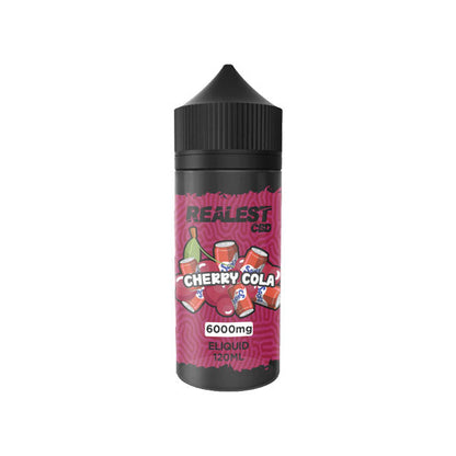 Realest CBD 6000mg Broad Spectrum CBD E-Liquid 120ml