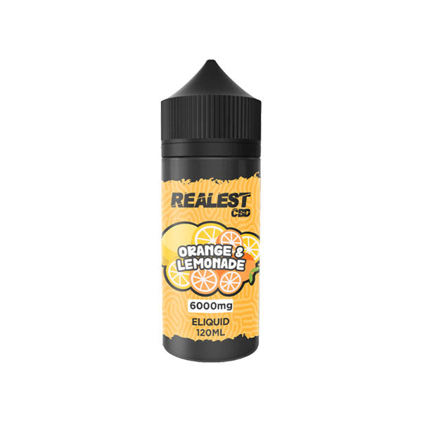 Realest CBD 6000mg Broad Spectrum CBD E-Liquid 120ml