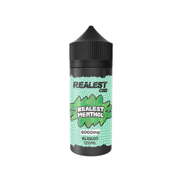 Realest CBD 6000mg Broad Spectrum CBD E-Liquid 120ml