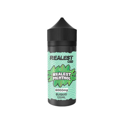 Realest CBD 6000mg Broad Spectrum CBD E-Liquid 120ml