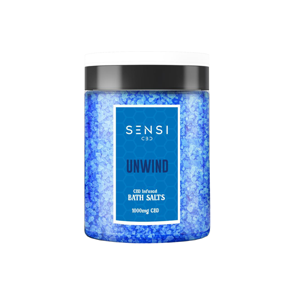 Sensi CBD 1000mg CBD Infused Bath Salts - 700g
