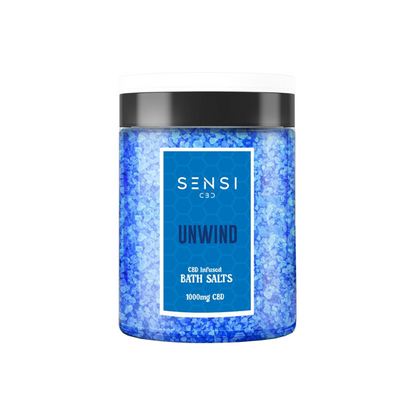 Sensi CBD 1000mg CBD Infused Bath Salts - 700g