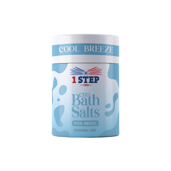 1 Step CBD 1000mg CBD Bath Salts - 500g