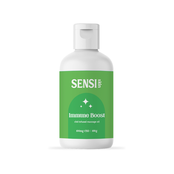 Sensi CBD 100mg CBD Massage Oil - 100ml