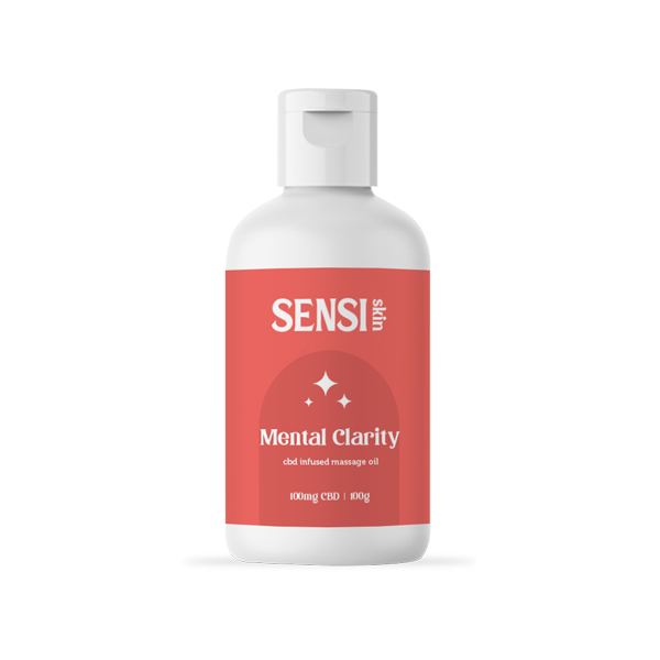 Sensi CBD 100mg CBD Massage Oil - 100ml