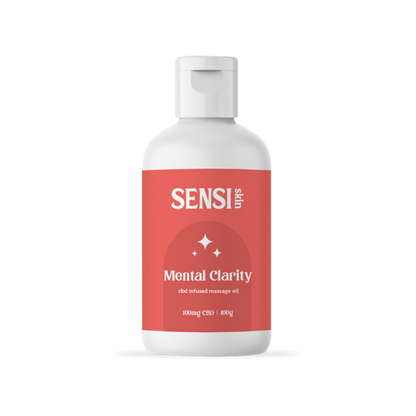 Sensi CBD 100mg CBD Massage Oil - 100ml