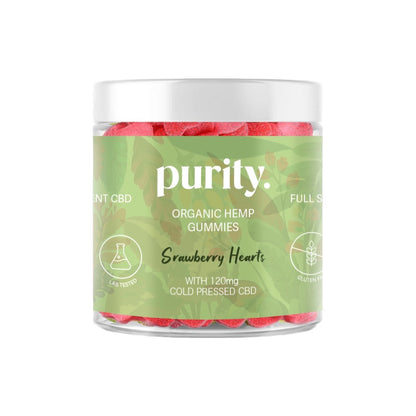Purity 120mg Full-Spectrum CBD Vegan Gummies 150g