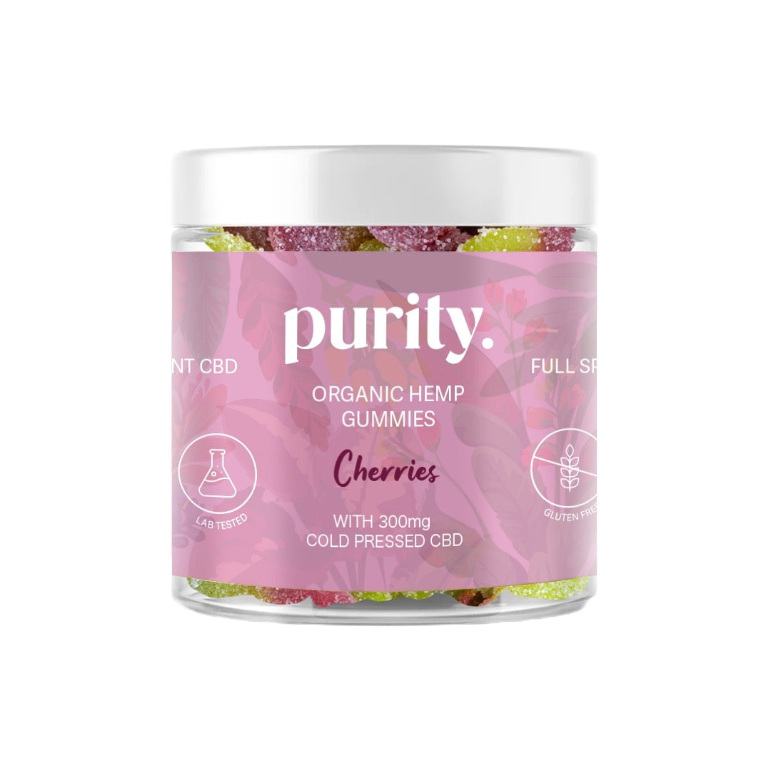 Purity 300mg Full-Spectrum CBD Vegan Gummies 150g