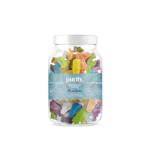 Purity 600mg Full-Spectrum CBD Vegan Gummies 400g