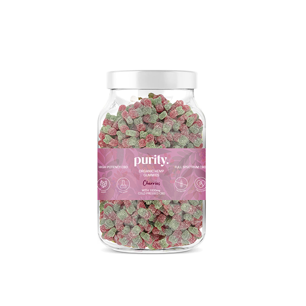 Purity 1000mg Full-Spectrum CBD Vegan Gummies 400g