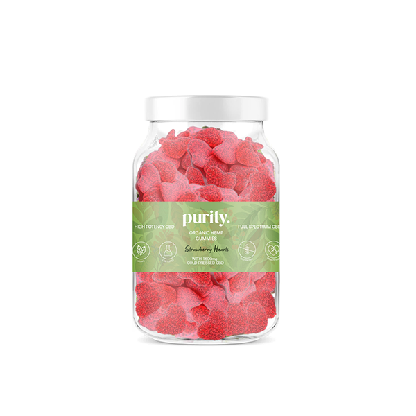 Purity 1600mg Full-Spectrum CBD Vegan Gummies 400g