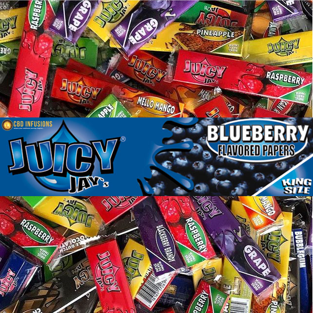 Jucy Jay Skins Blueberry Flavour Papers