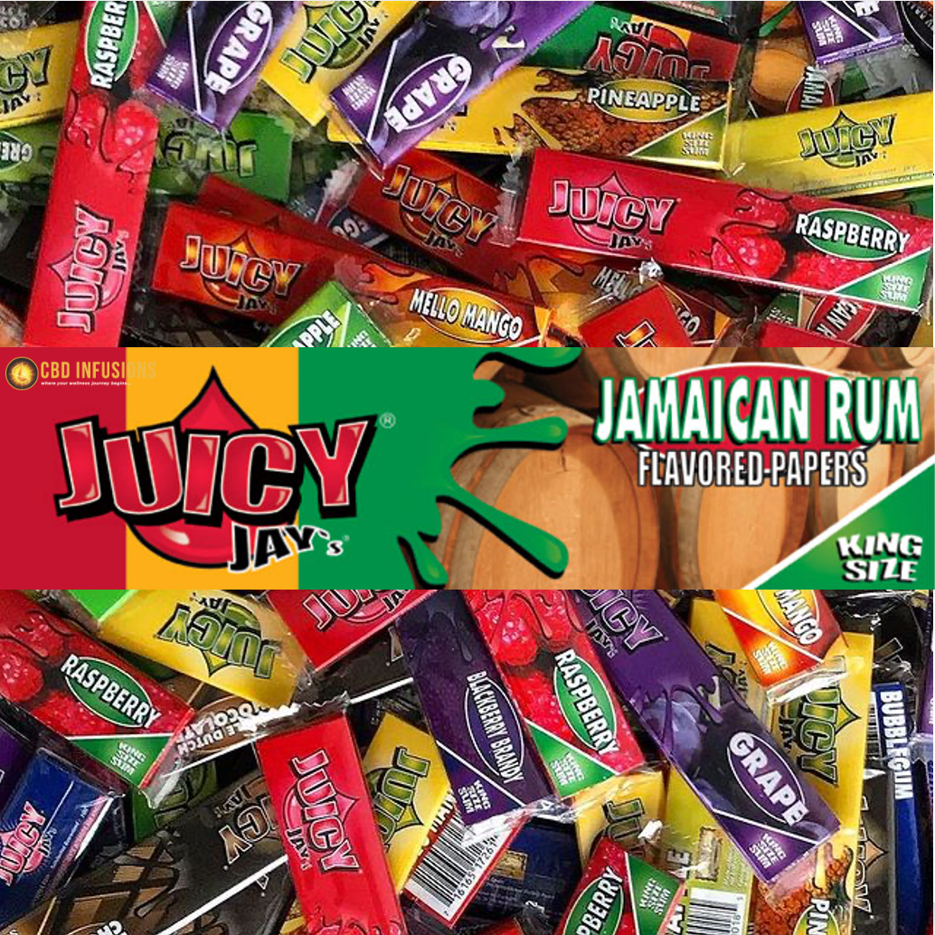 Jucy Jay Skins Jamaican Rum Flavour Papers