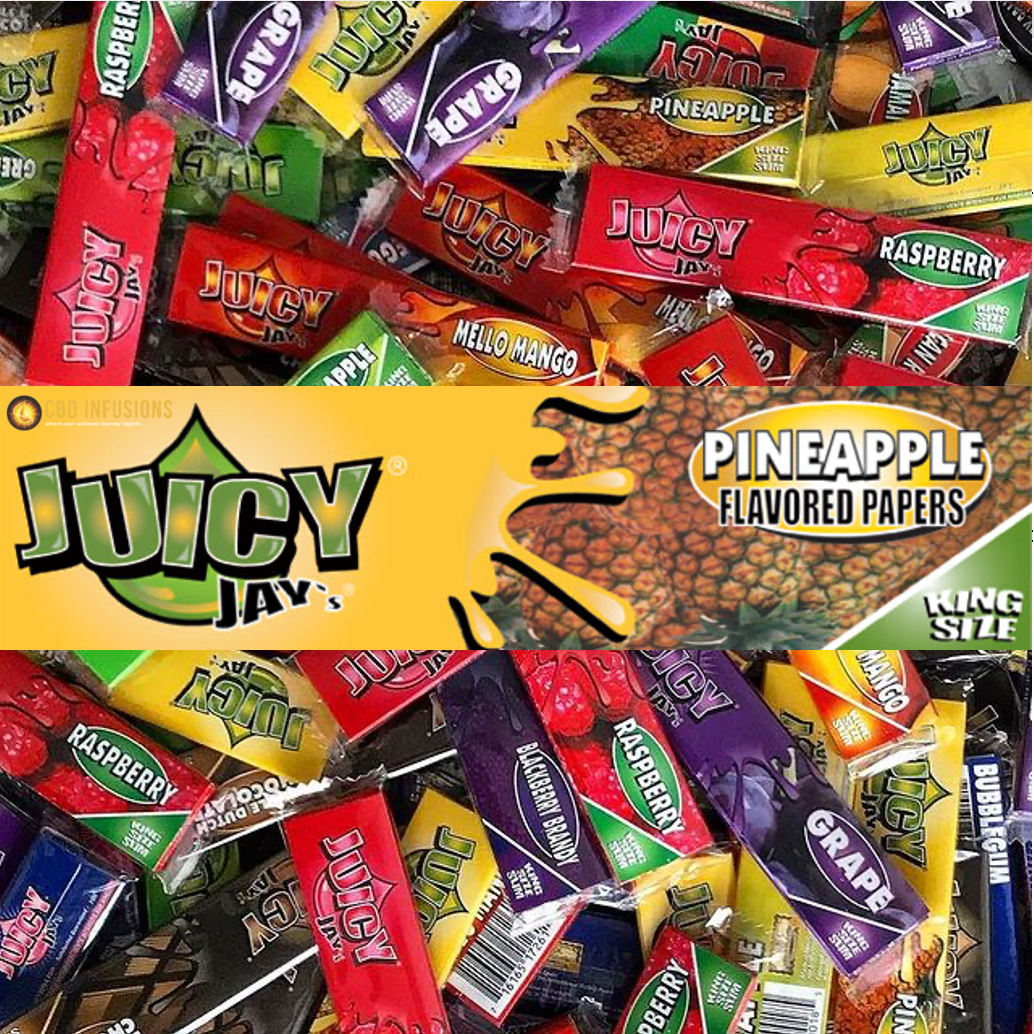 Jucy Jay Skins Pineapple Flavour Papers