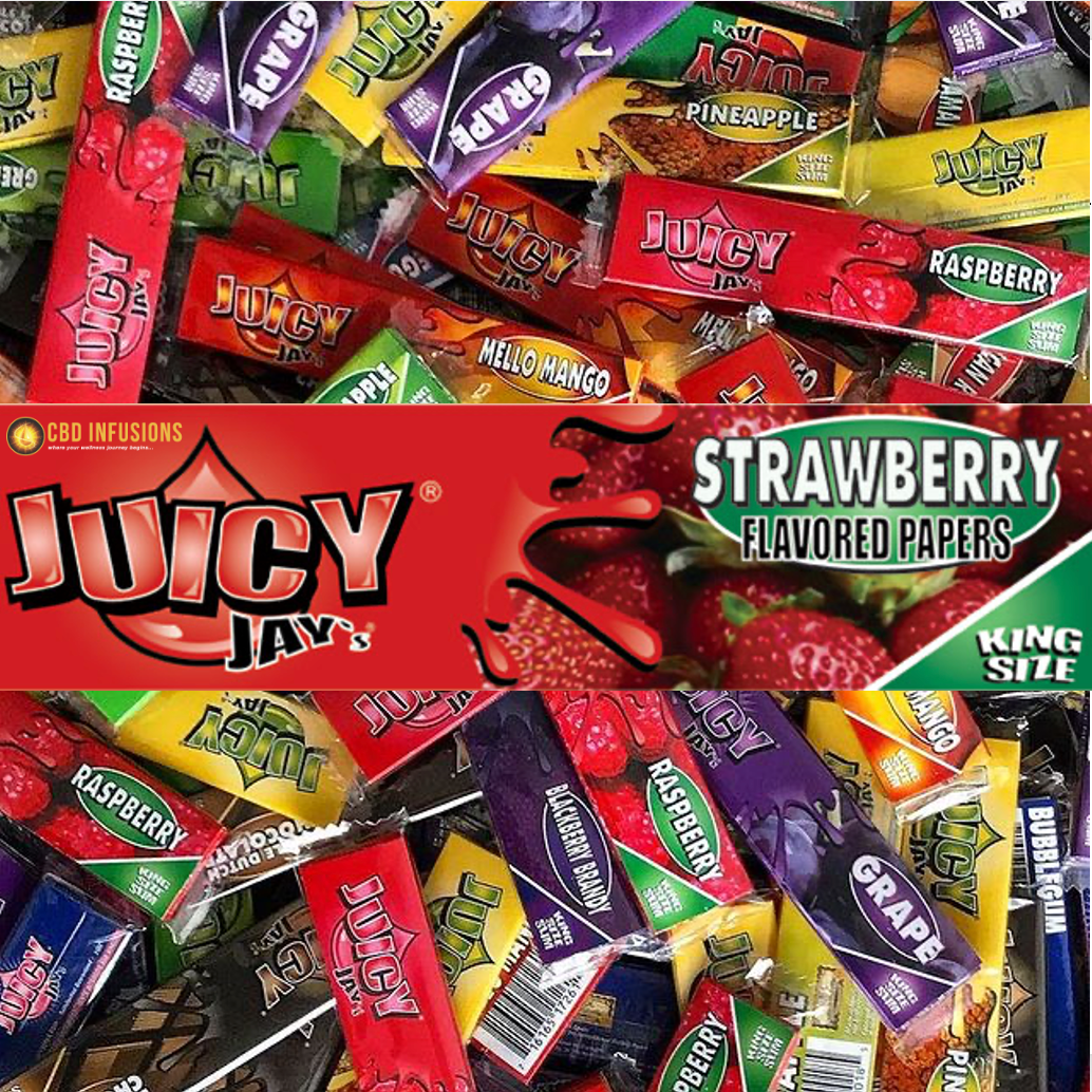 Jucy Jay Skins Strawberry Flavour Papers