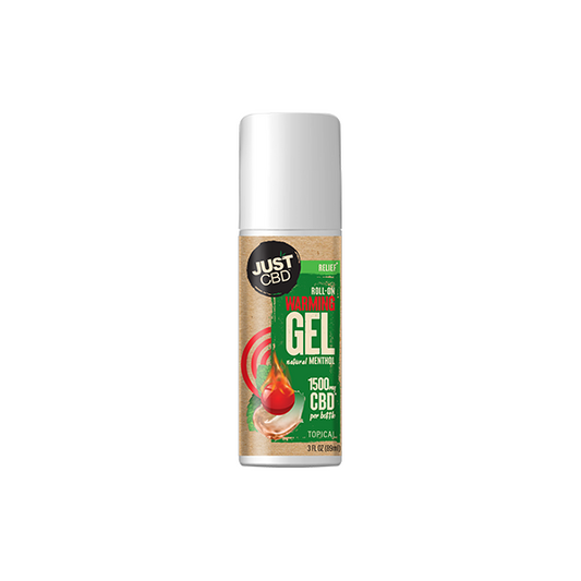 Just CBD 1500mg Warming Gel Roll-On 