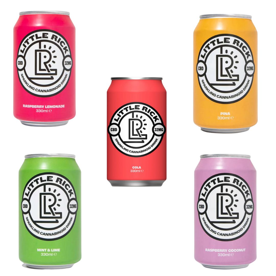 Little Rick All Flavours 1 32mg CBD (CBG & CBC) Drink