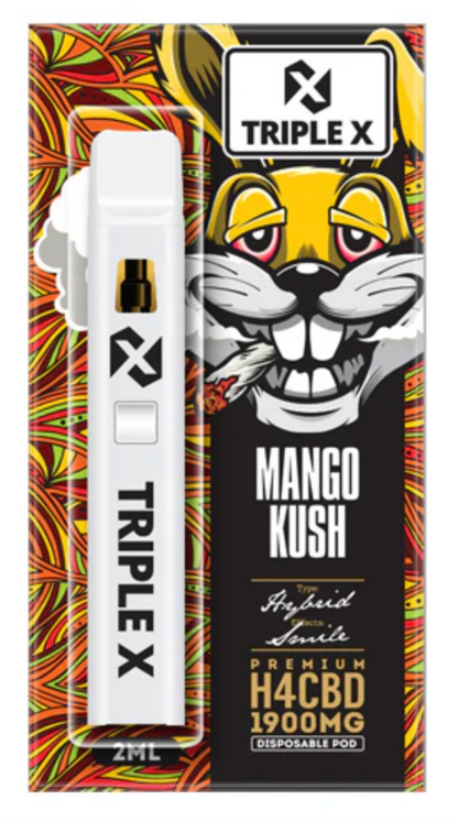 Mango Kush Triple X H4 vape 1900mg