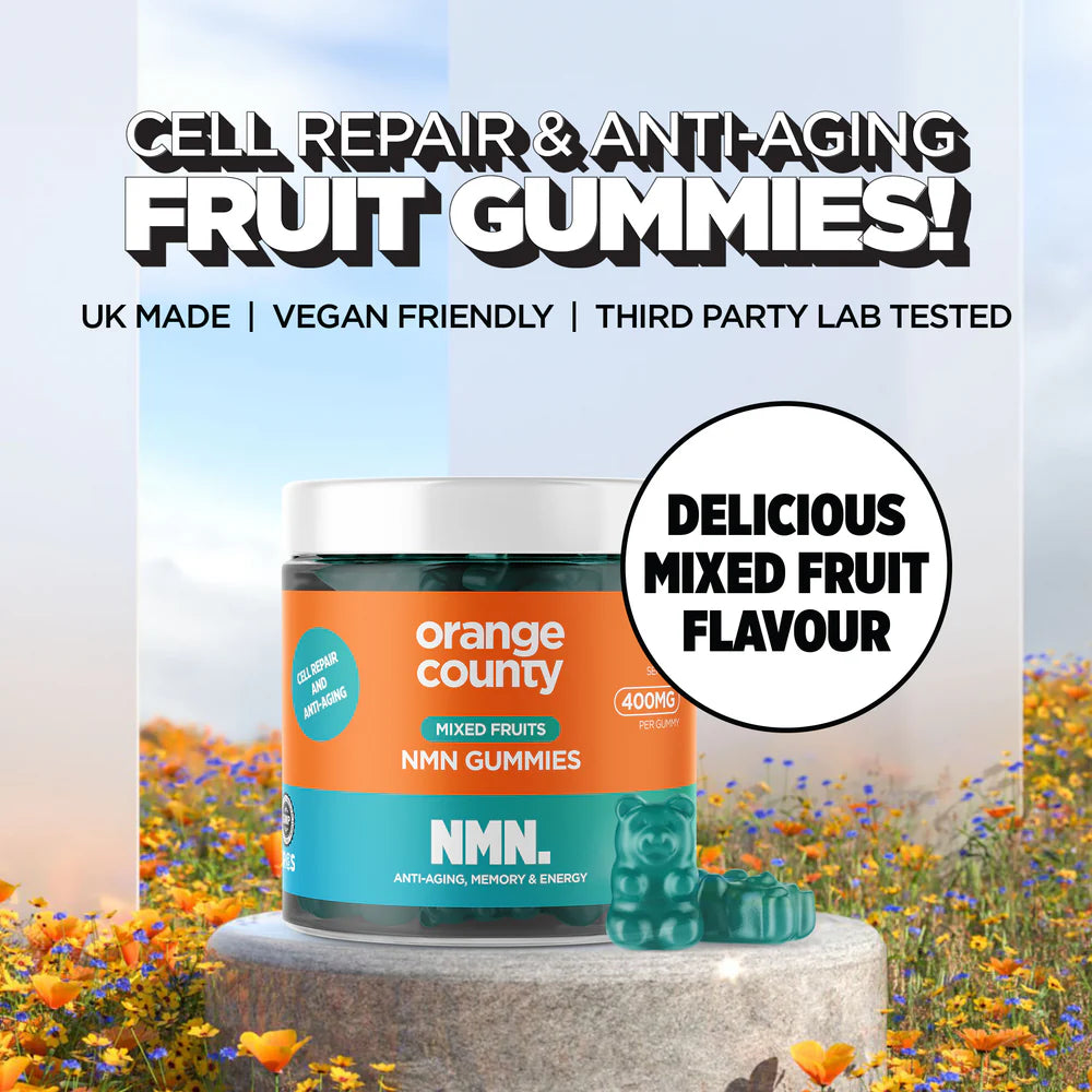 Orange County NMN (Nicotinamide) Gummies Cell Repair & Anti Aging – 30 Pieces