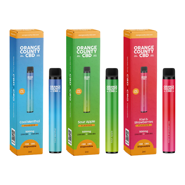 Orange County 5000mg Dissposable Vape  Mixed Flavours 