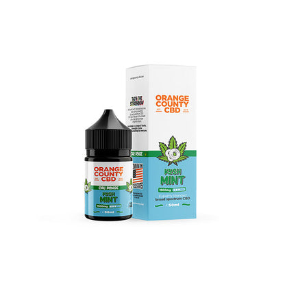 Orange County CBD  E-liquid Fresh Mint 1500mg